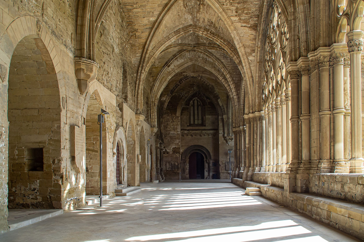 Galería gótica de la Seu Vella de Lleida